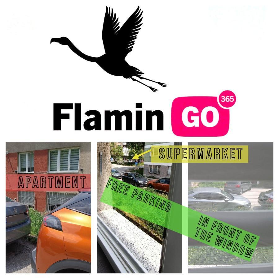 Flamingo 365 - Near City Center With Free Parking Saraievo Exterior foto